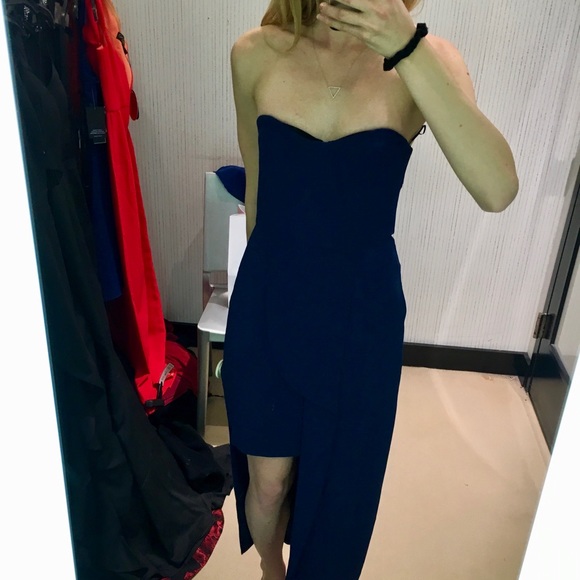 Elliat high/low dress with removable straps - Picture 2 of 2